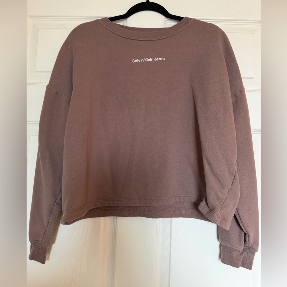 Calvin Klein Jeans Women's Cocoa Sweatshirt
